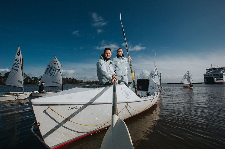 Hi-res image - Ocean Signal - Ocean Brothers, Jude Massey (right) and Dr Greg Bailey