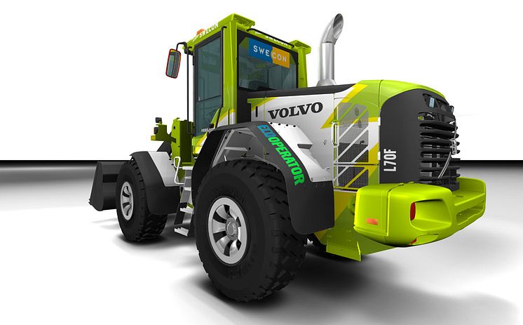 Volvo L70F Green Racing - illustration