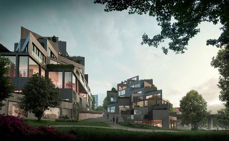 Parkhusen:  Arkitektkontor: Utopia / Rosenbergs Arkitekter