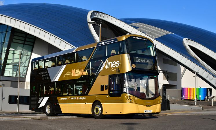 Go North East trials UK’s first 6-cylinder bus as part of £5million investment