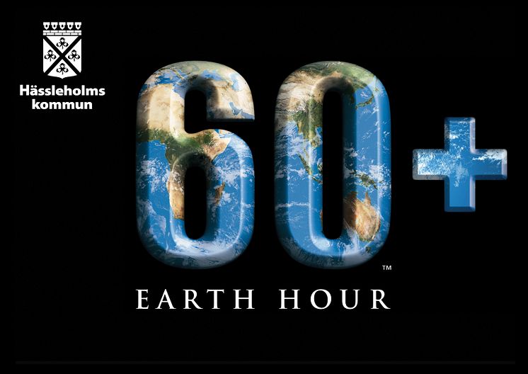 Hässleholms kommun uppmärksammar Earth Hour 2015 tillsammans med HessleCity