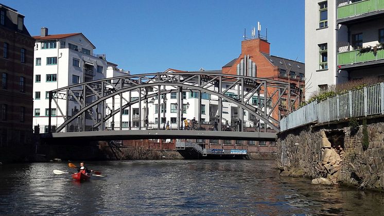 Könneritzbrücke von 1898 in Plagwitz