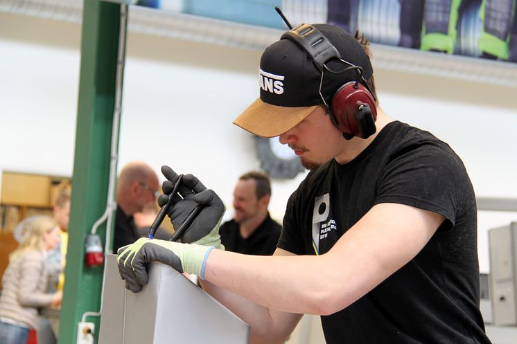 4:a Jesper Ericzon från Uppsala Yrkesgymnasium i Uppsala