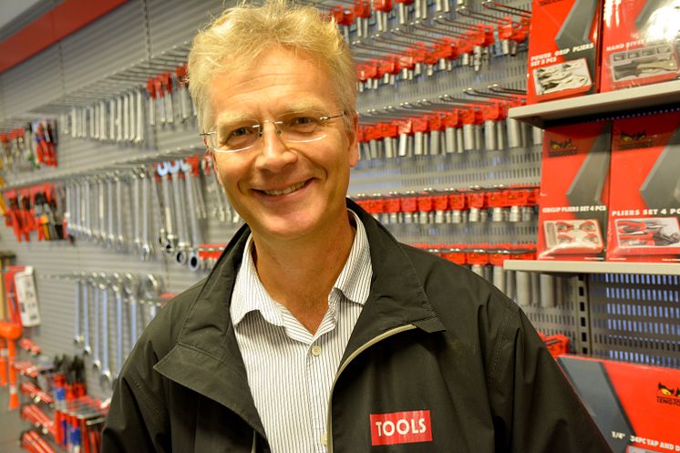 Borger Løfsgaard, markeds- og driftssjef TOOLS Oslo og Akershus 