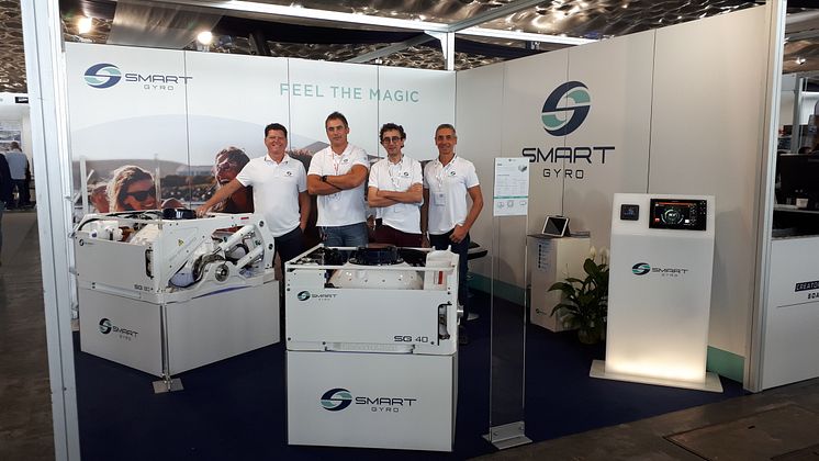 Hi-res image - Smartgyro - Gyro stabilization specialist Smartgyro is at Sanctuary Cove Boat Show on Booth 265