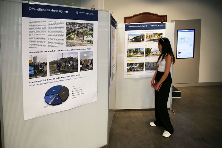 Bebauungsplan Wilhelm-Leuschner-Platz -  Ausstellung im Stadtbüro 