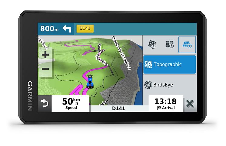 Garmin zumo XT vorinstallierte topografische Karten