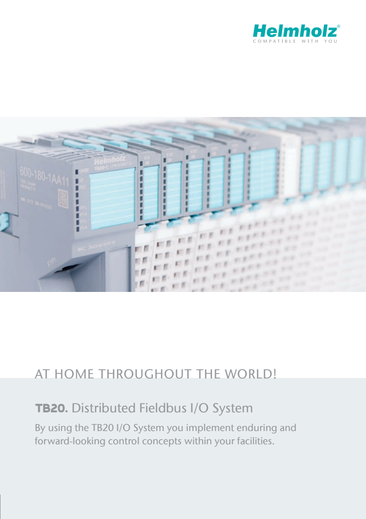 TB 20. Distribuerat I/O-system för fältbussar