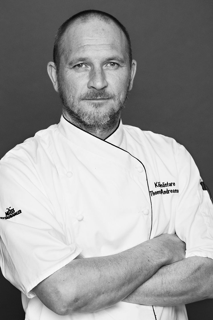 Thomas Andreasson at Mässrestauranger. Photo: August Eriksson