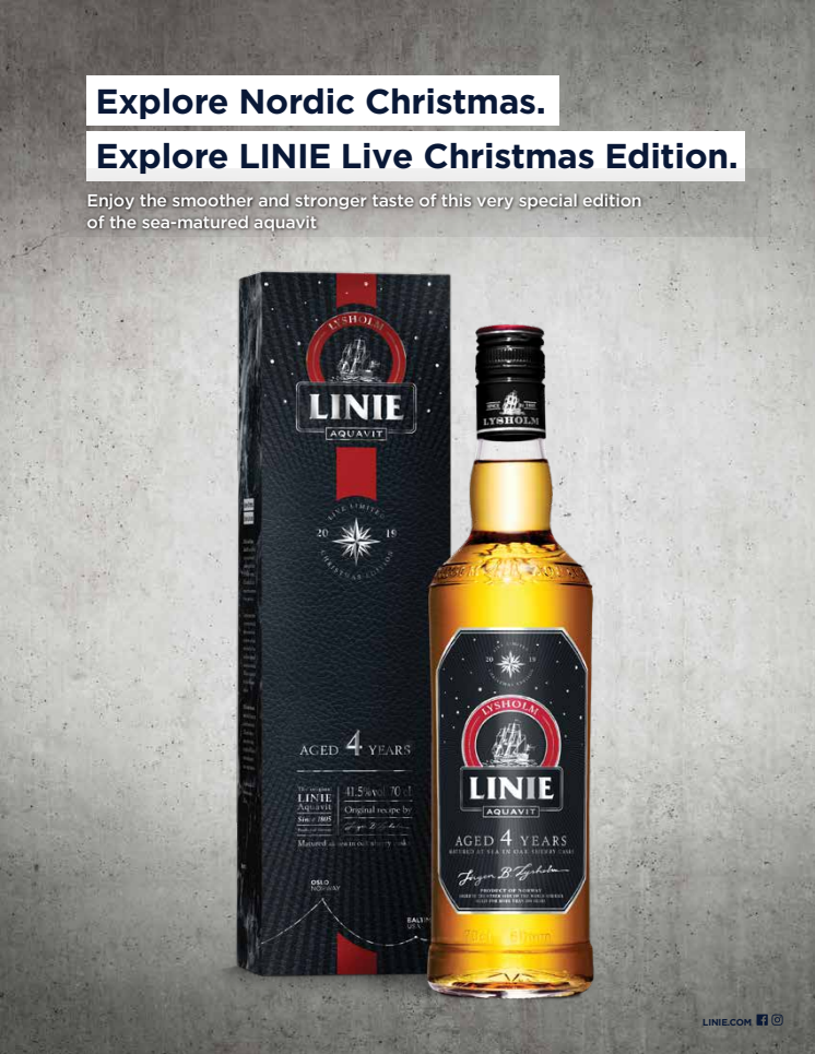 Linie Live Christmas Produktblad