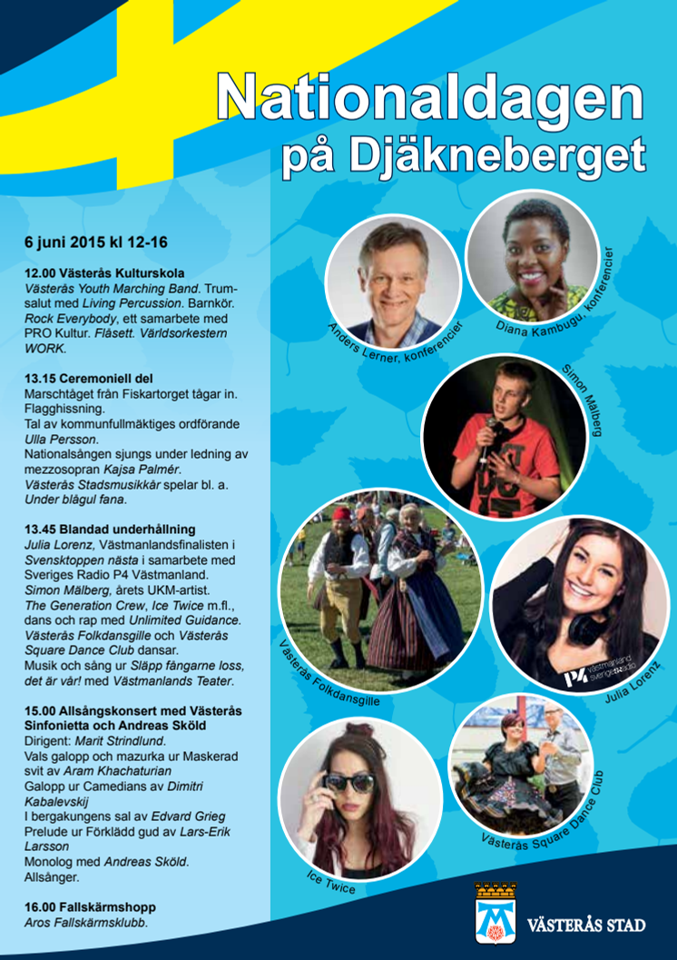 Program nationaldagen 2015