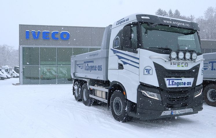 Engene lastebil - IVECO X-WAY