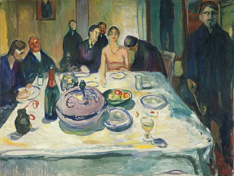 Edvard Munch: Bohemens bryllup / The Wedding of the Bohemian (1925)