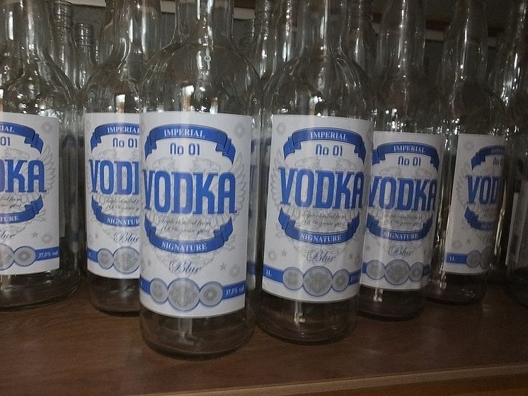 HMRC dismantle fake vodka bottling plant Aintree, Liverpool