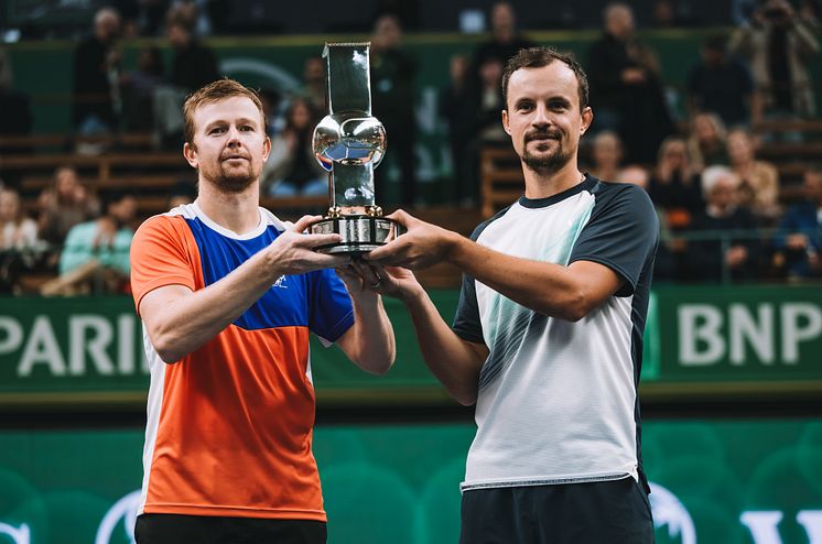 Andrey Golubev och Denys Molchanov i BNP Paribas Nordic Open 2023