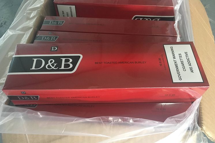 Op Brut cigarettes seized by HMRC Manchester 2