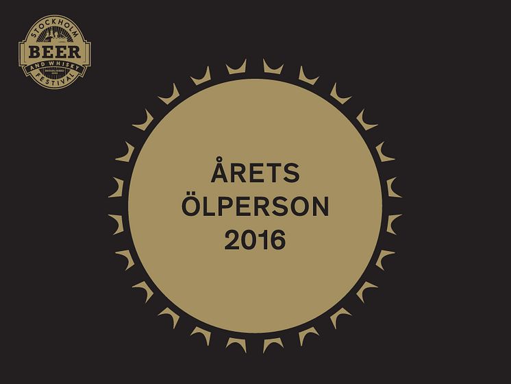 Årets ölperson 2016