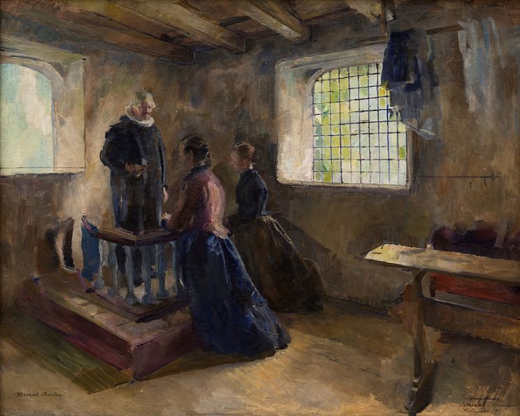 Harriet Backer, Inngangskoner, 1892.