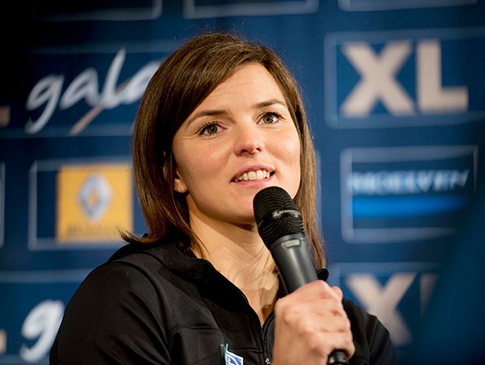 Susanna Kallur. Presskonferens 19 November 2014. 