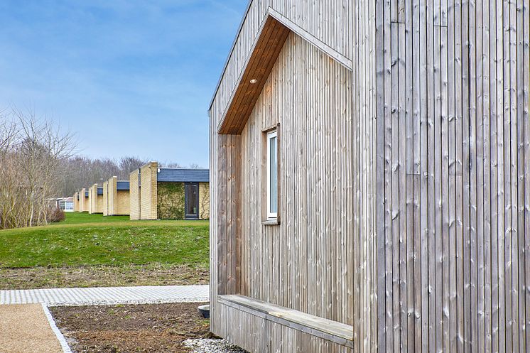 Das biologische Haus mit Kebony Fassade