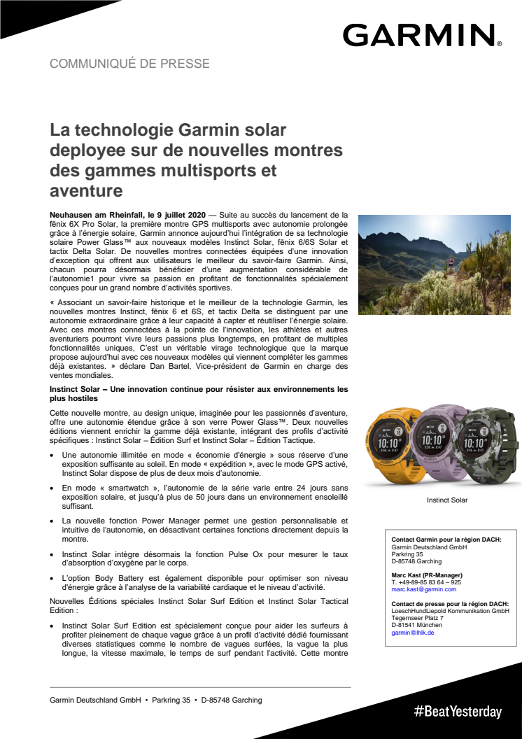 CP Garmin Solar Series