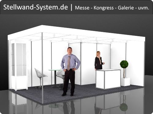 Stellwand Messestand | Einsatzmöglichkeiten von Stellwand System