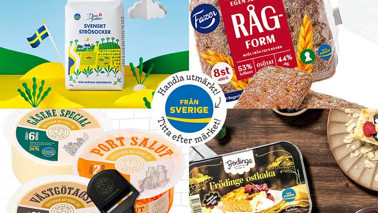 Från Sverige-veckorna 2023: Fazer Bakery, Dansukker, Frödinge, Gäsene Mejeri