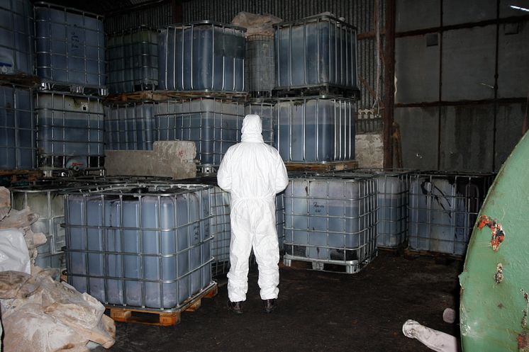 NI 25/14 Major toxic waste dump uncovered at Armagh fuel laundering plant