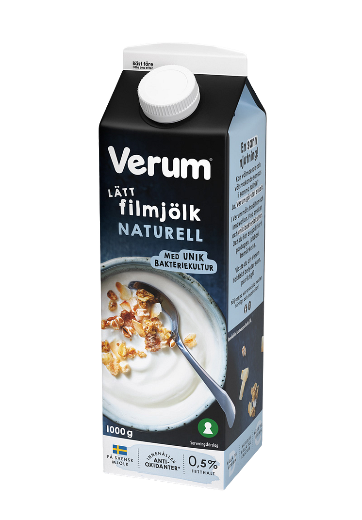 Verum Filmjölk  Lätt Naturell