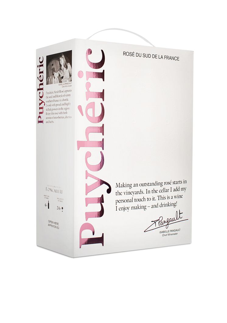 Puychéric Syrah Rosé box