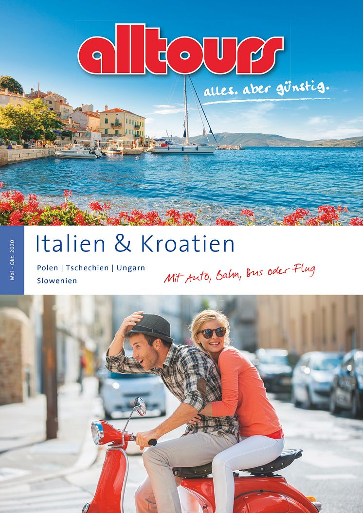 Katalogtitel Italien & Kroatioen Sommer 2020