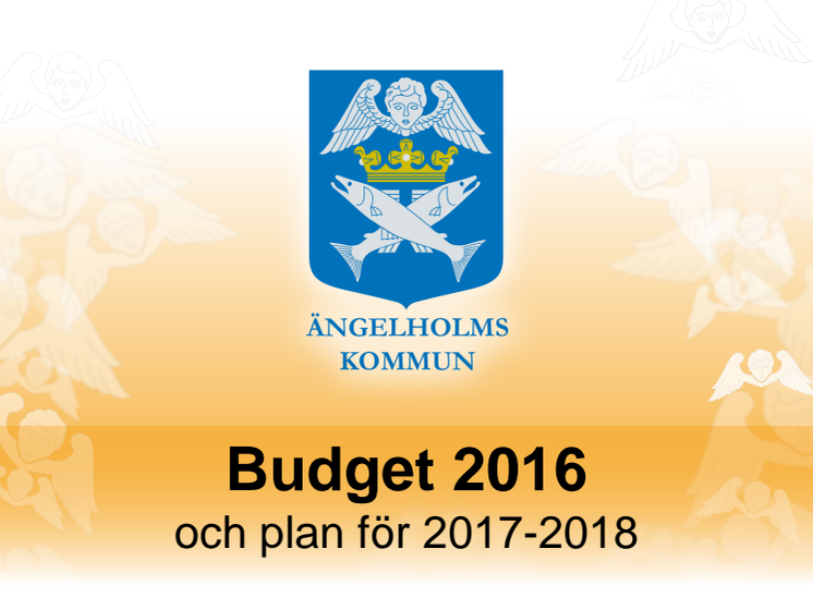 Presentation förslag budget 2016 