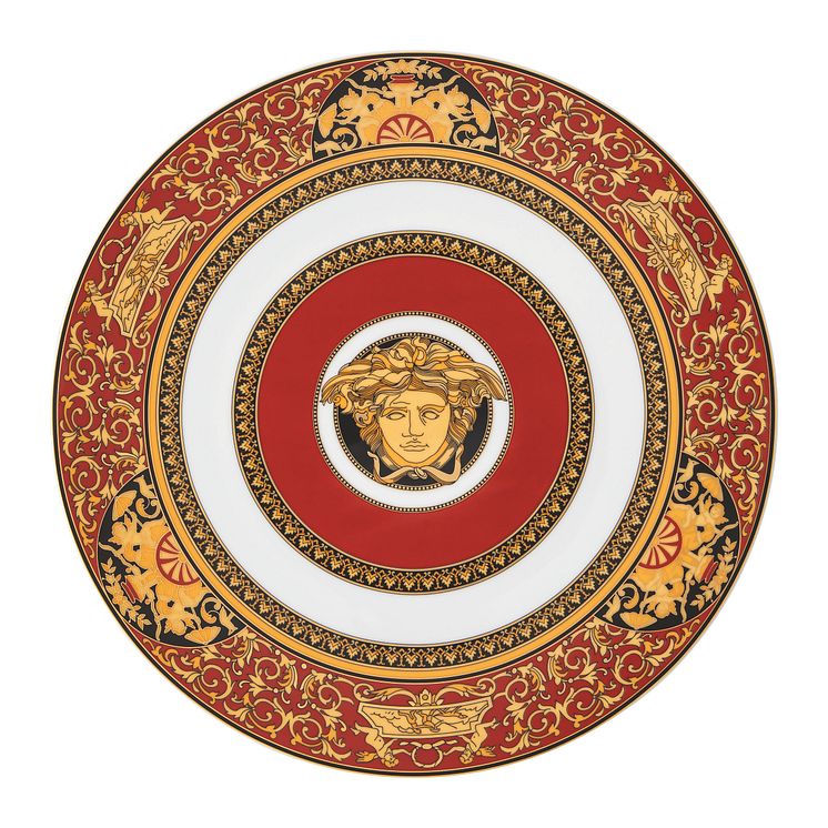 RmV_Medusa_Red_Modern_Dining_Platzteller_33_cm_Coup