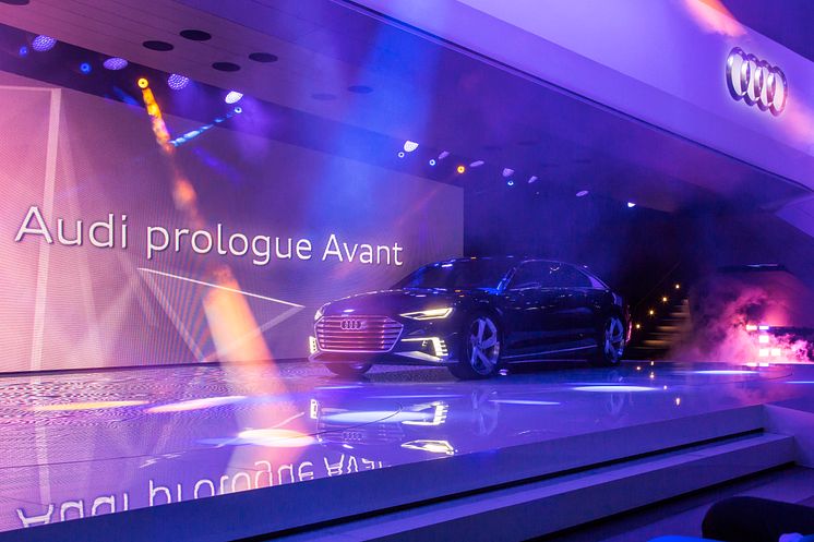 The Audi prologue Avant on the Geneva Motorshow 2015