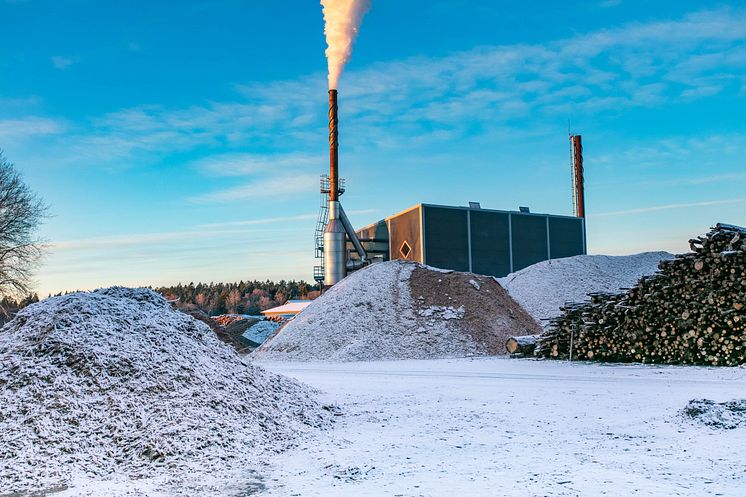 Fjärrvärmeanläggningen i Herrljunga