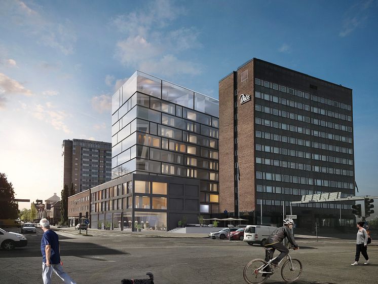 Nytt Clarion Hotel i Umeå. Bilde: Nordic Choice Hotels