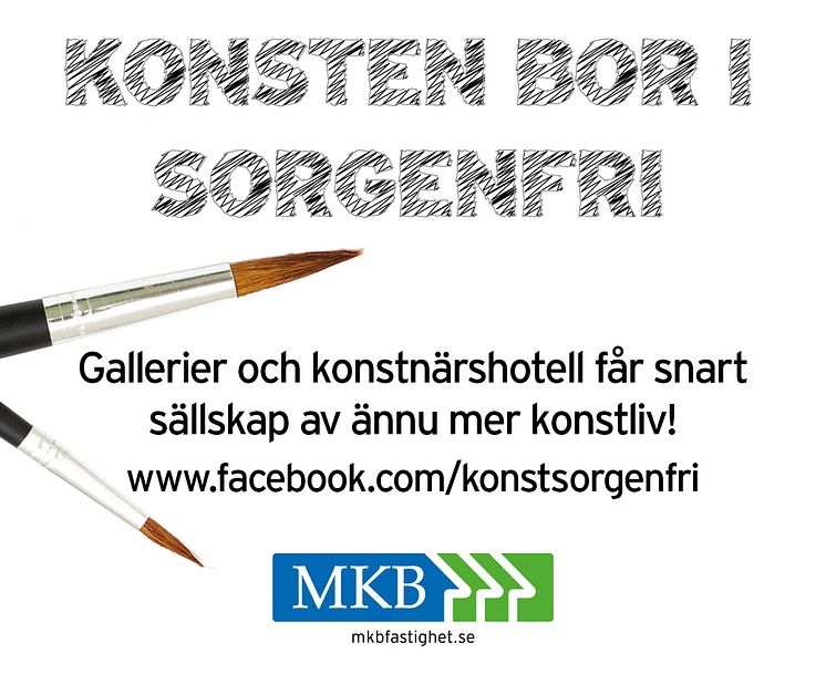Konsten bor i Sorgenfri, illustration