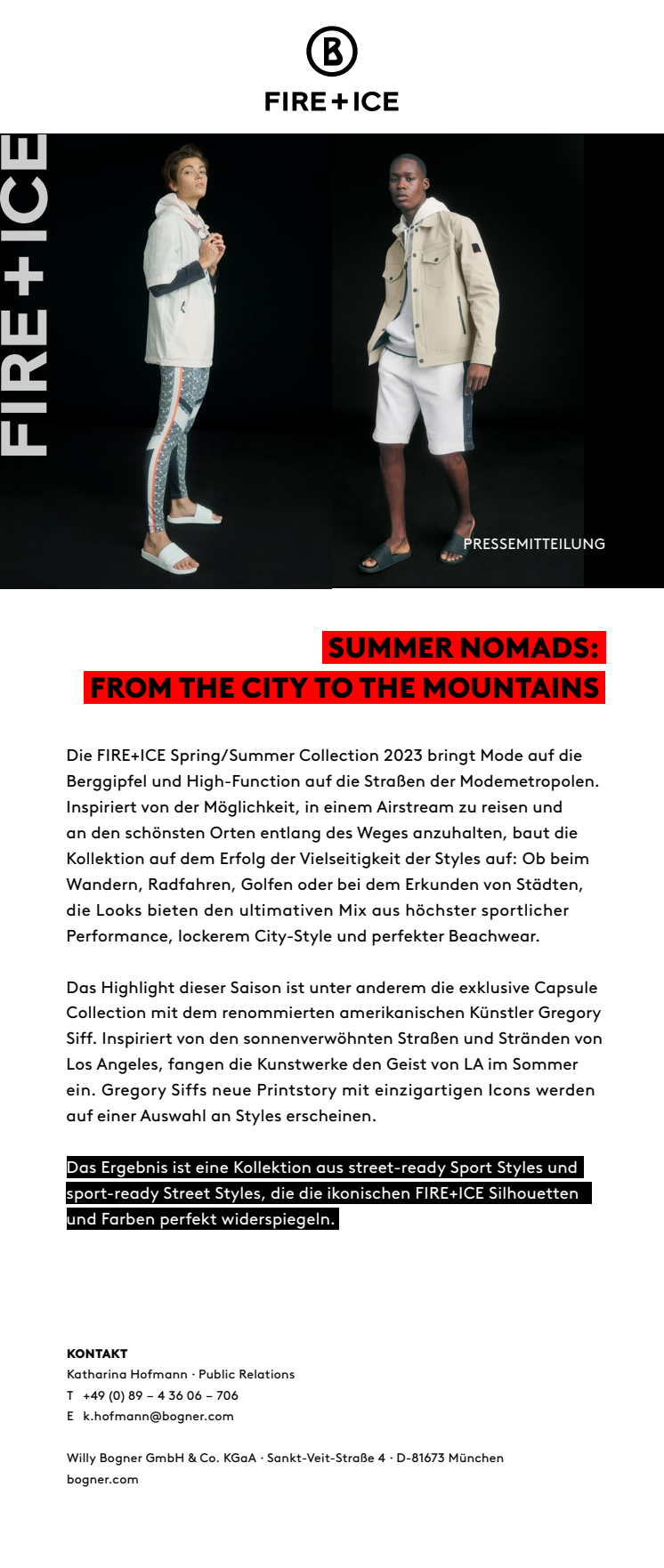 FIRE+ICE_Pressemitteilung_Main Collection Spring Summer 2023.pdf