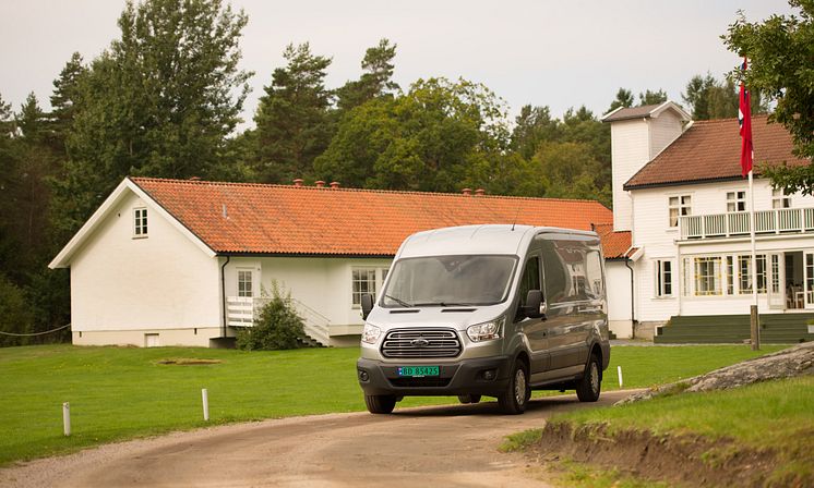 Nye 2-tonns Transit nylig lansert på det norske markedet