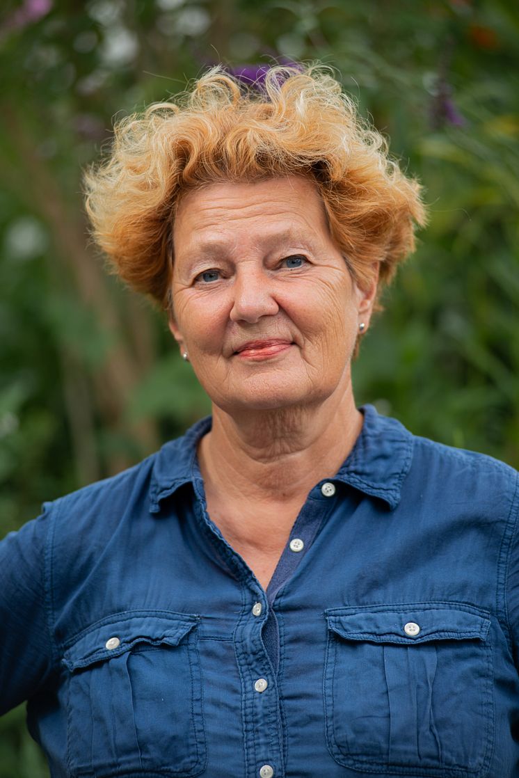 Ingrid Thörnqvist nära portrtätt
