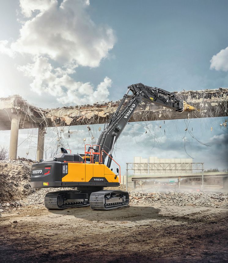 Volvo EC380E Straight Boom - hero image