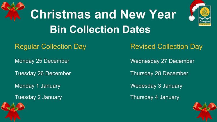 Festive Bin Collection 2023