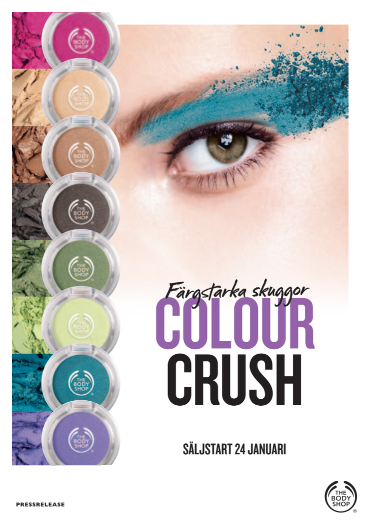 Colour Crush - ny kollektion ögonskuggor