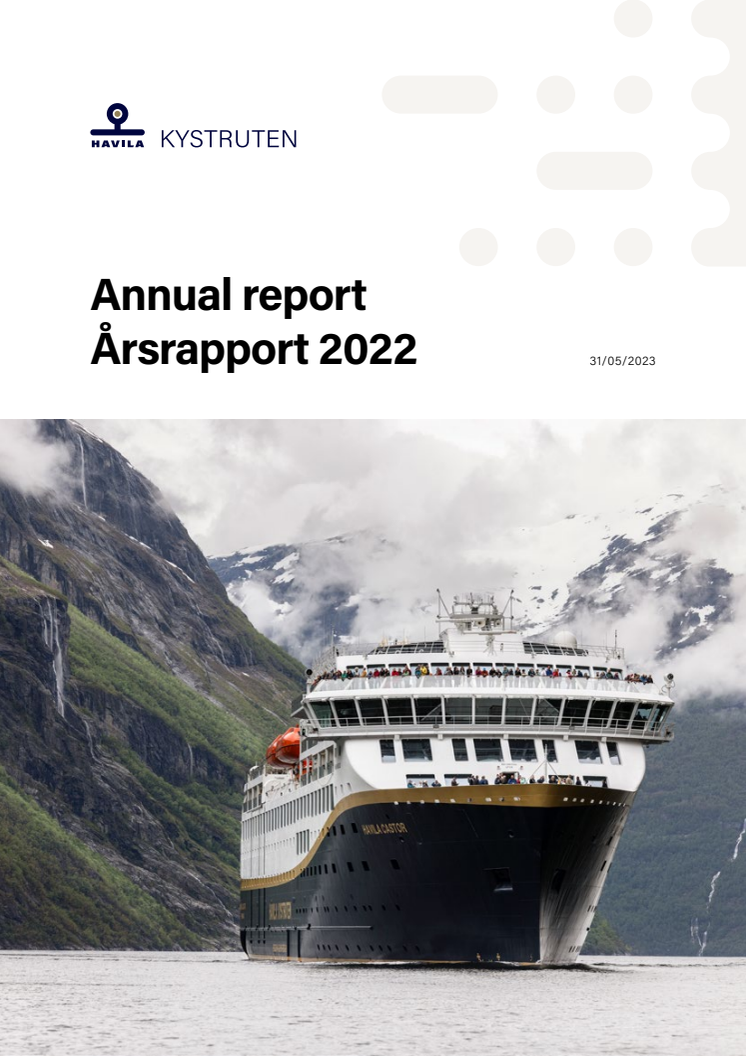 Årsrapport 2022 - Havila Kystruten AS