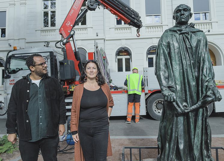 Rodin tilbake til Solli plass