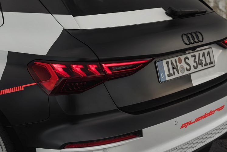 Audi S3 Sportback i camouflage (2020)