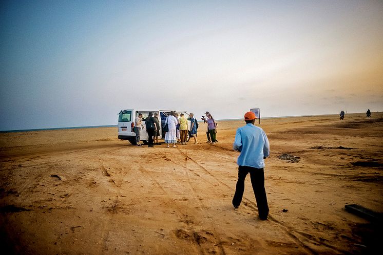 Bus stop in Benin