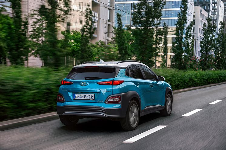 Helt nya Hyundai Kona Electric.