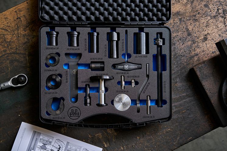 New tool kit for servicing BPW brakes