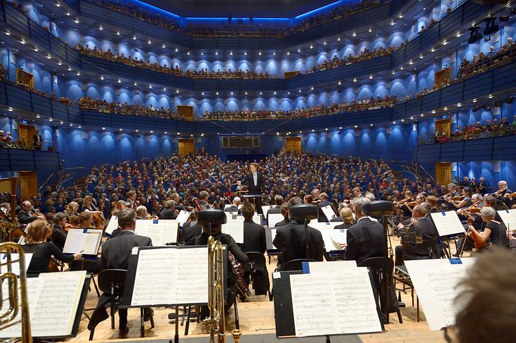 Norrköpings Symfoniorkester i De Geerhallen med chefdirigent Michael Francis